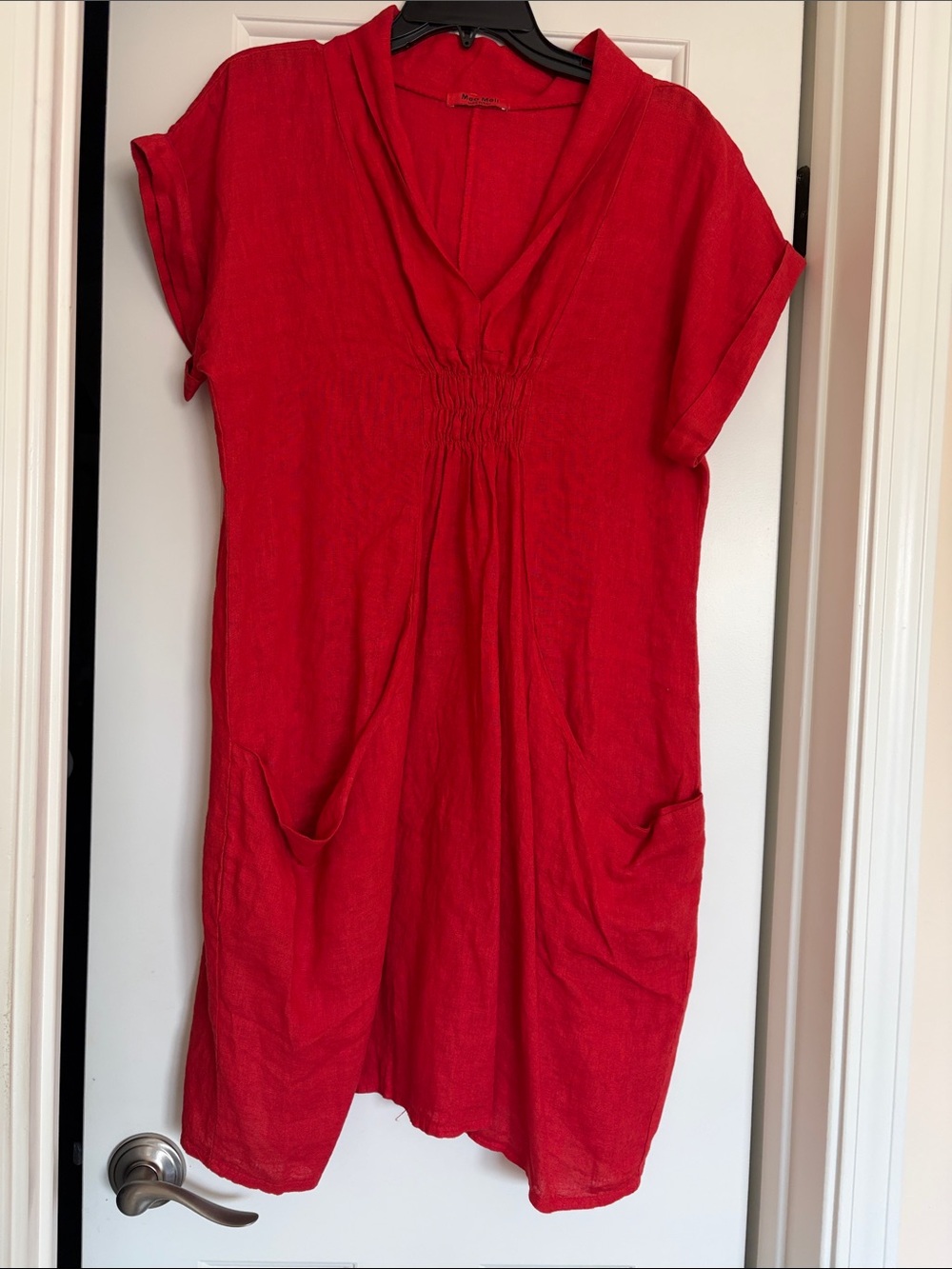 Linen dress made in Italy